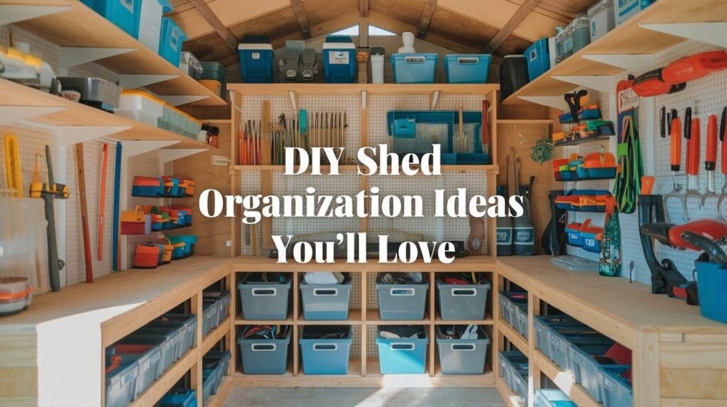 49 DIY Shed Organization Ideas You’ll Love