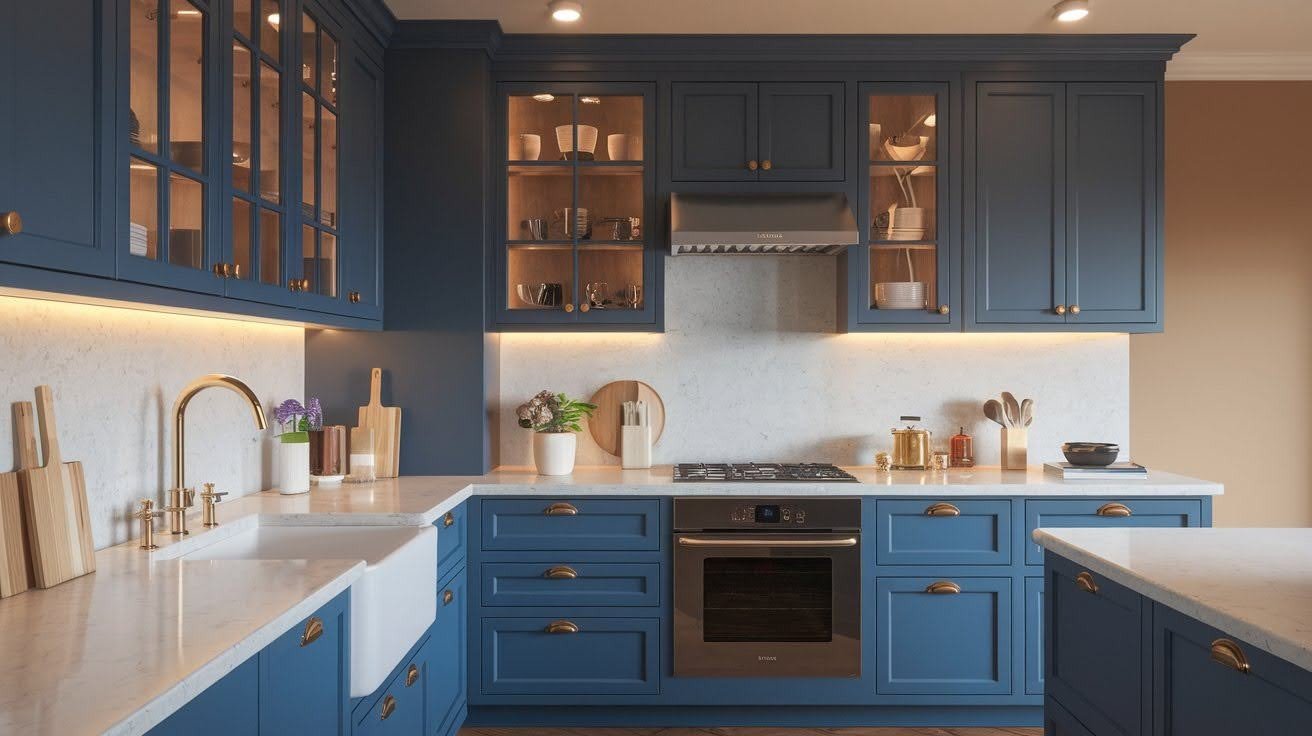 Color Profile of Benjamin Moore Hale Navy