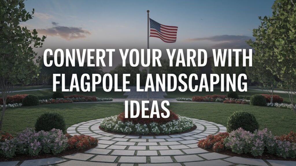 Convert Your Yard with Flagpole Landscaping Ideas