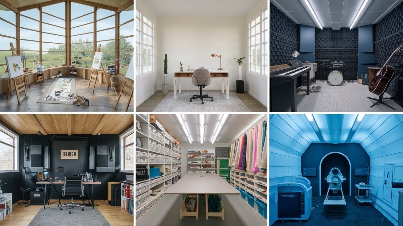 Creative & Hobby Shed Ideas