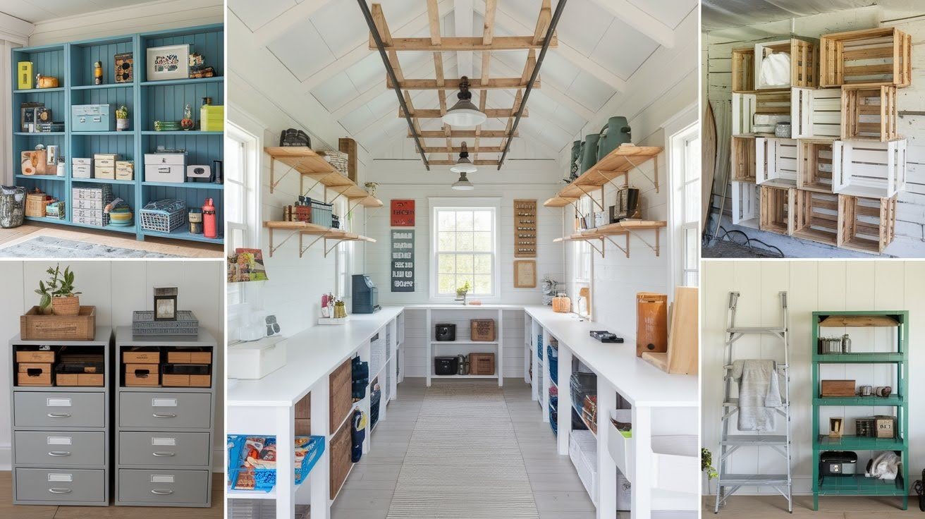 Creative Repurposed Organization Ideas