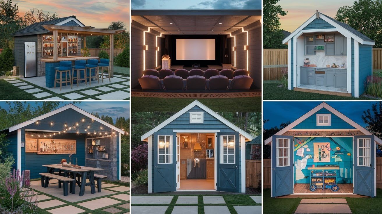 Entertainment & Social Shed Ideas