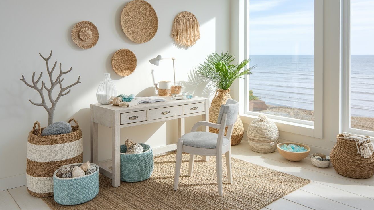 How to Bring Coastal Vibes Into Your Home Office