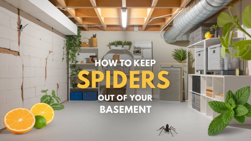 How to Keep Spiders Out of Your Basement