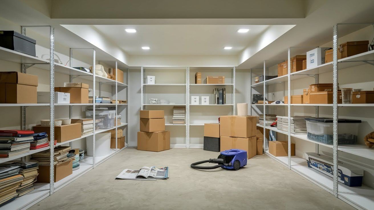 Keep Basement Clean and Decluttered