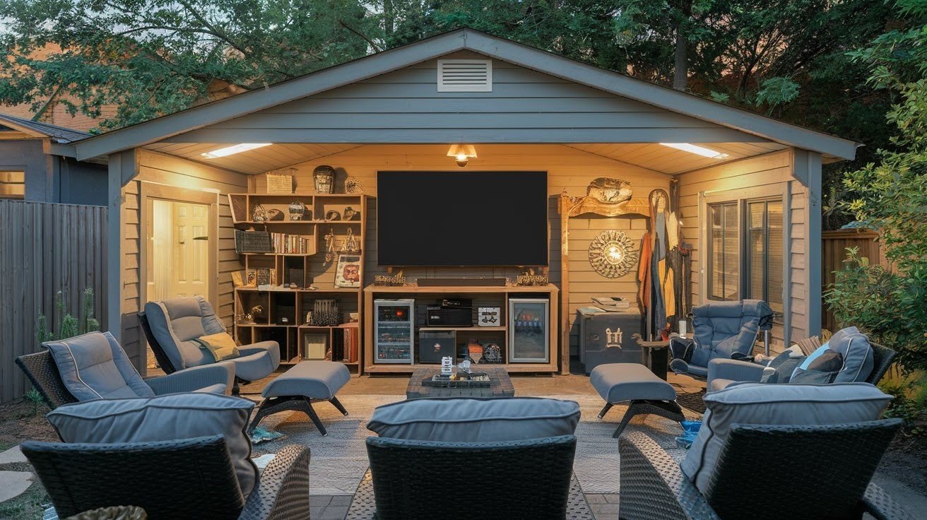 Man Cave Shed