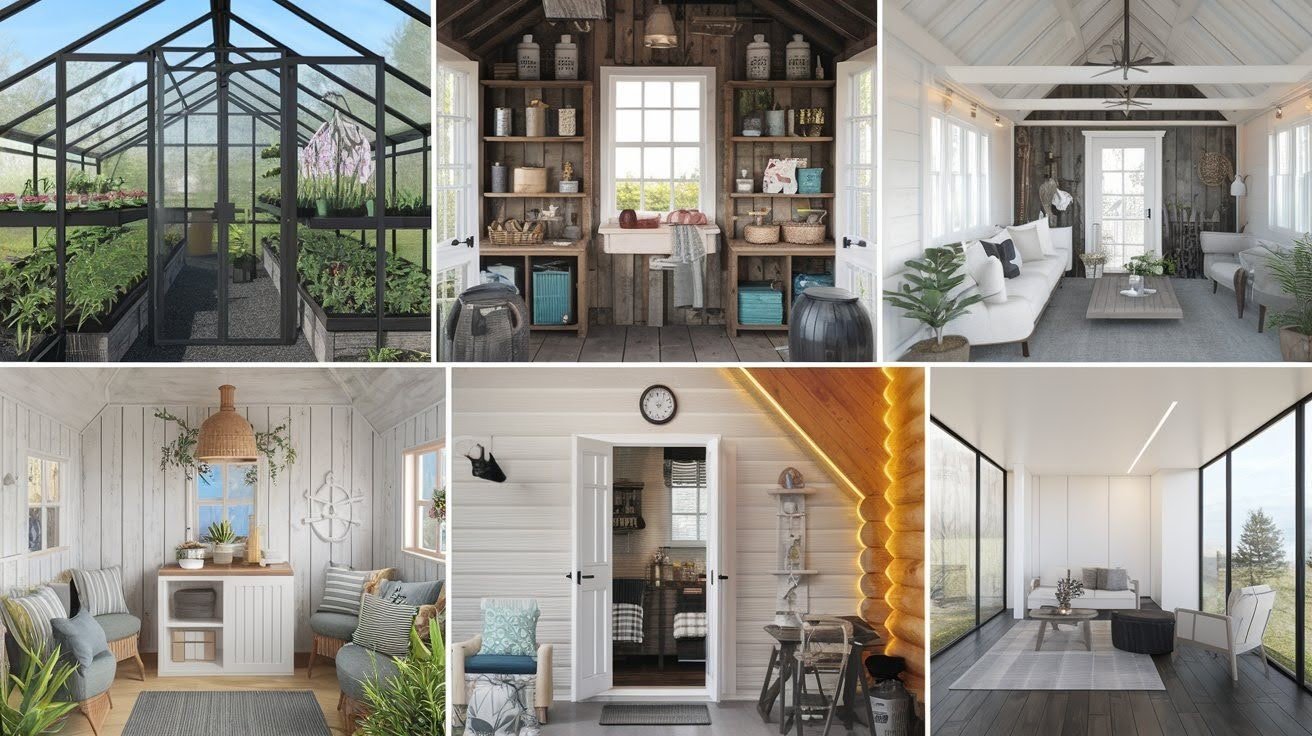 Outdoor-Inspired Shed Ideas