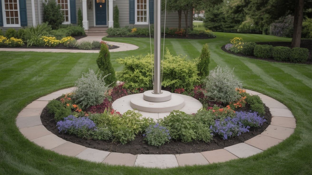 Planning Your Flagpole Landscaping
