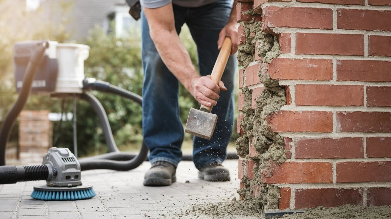 Remove Damaged Mortar