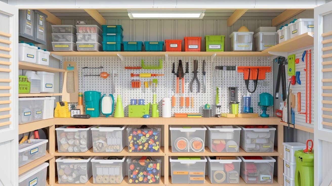 Shed Organization for Maximum Efficiency