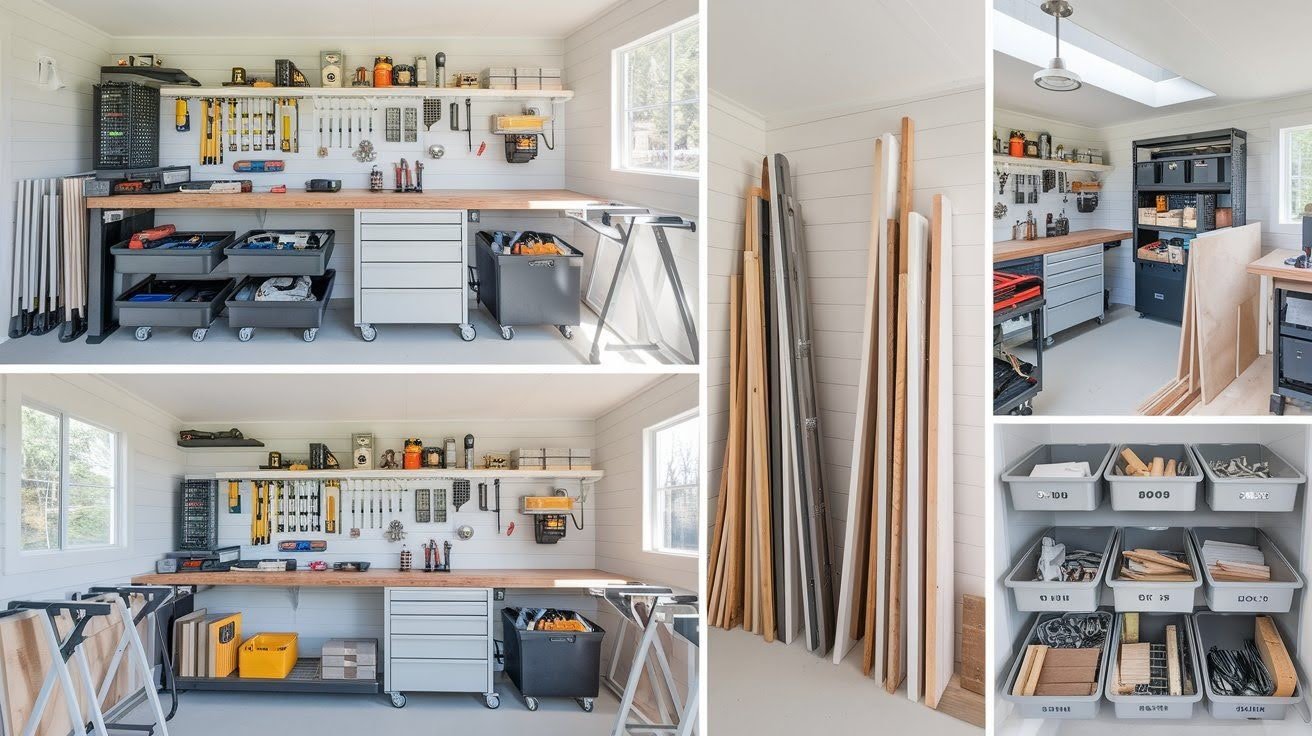 Smart Shed Organization for DIY Projects