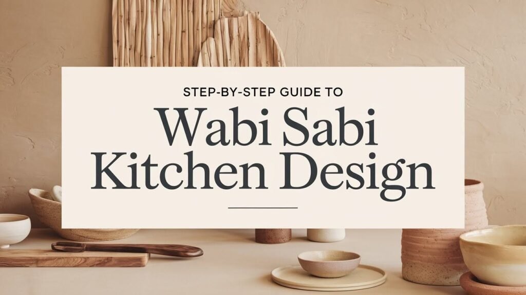 Step-by-Step Guide to Wabi Sabi Kitchen Design