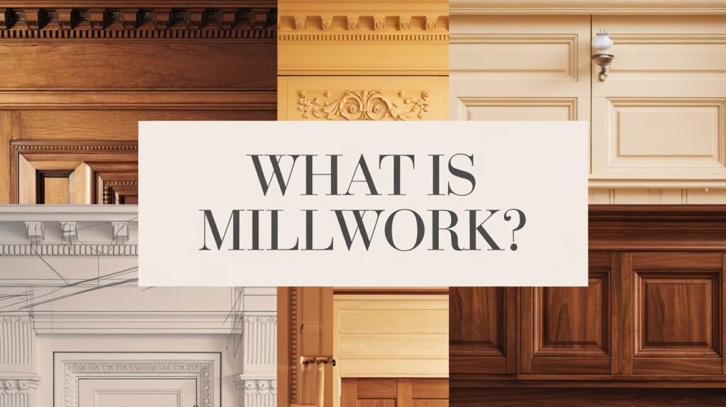 What is Millwork