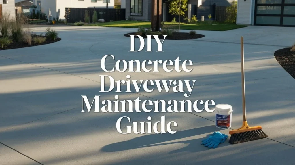 DIY Concrete Driveway Maintenance Guide DIY-Concrete-Driveway-Maintenance