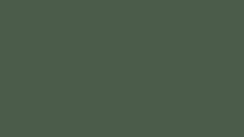 Farrow & Ball Studio Green (#4A5D4A)
