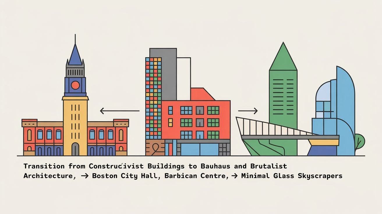 How Constructivism Influenced Modern and Brutalist Architecture