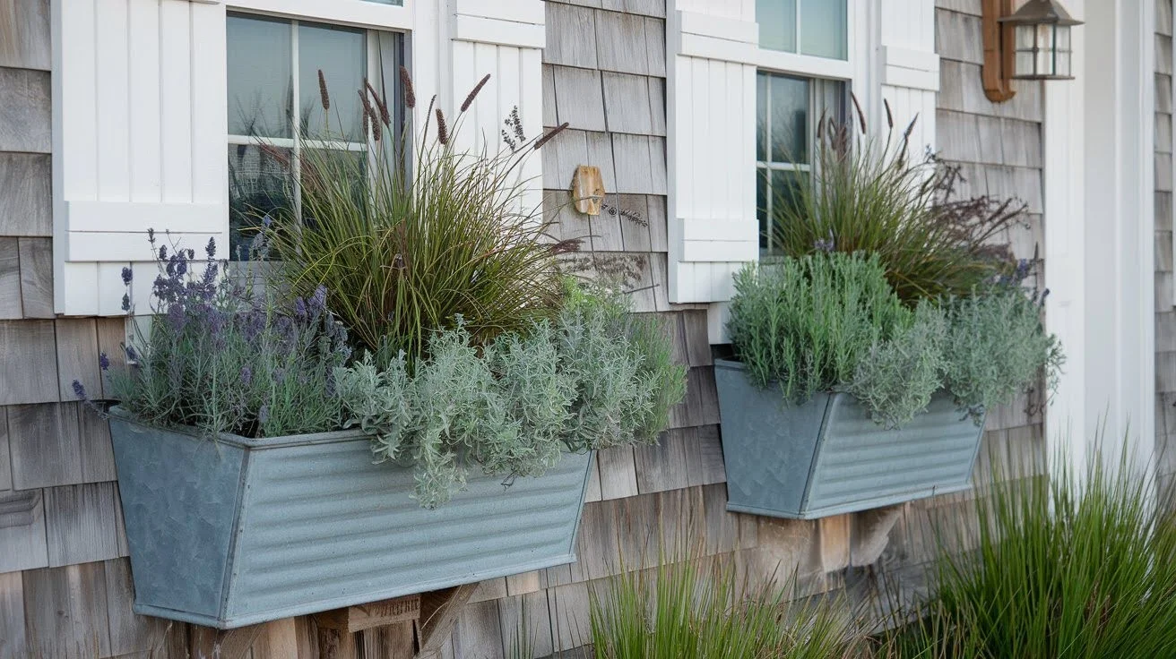 Incorporate Beachy Window Boxes