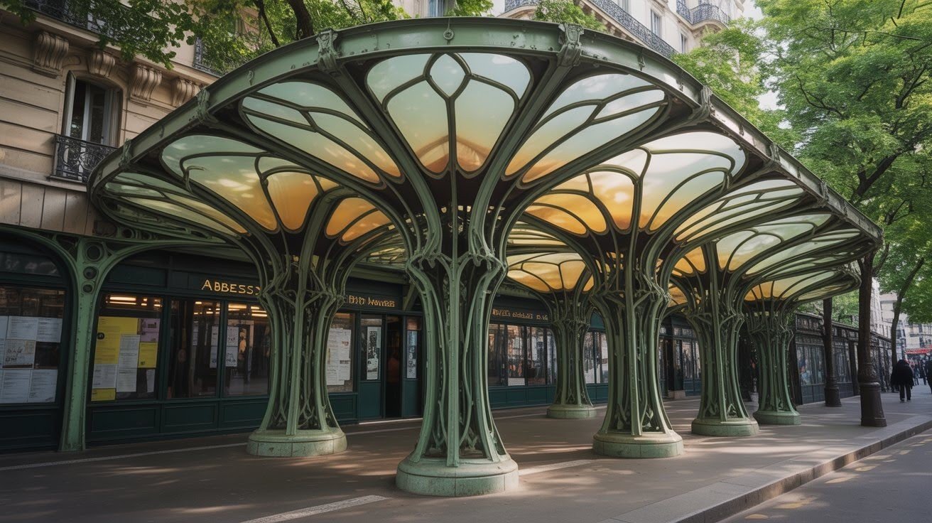Nature Blooms in Iron and Glass