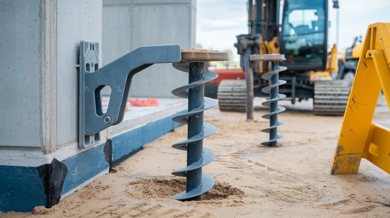 Screw Piles and Brackets