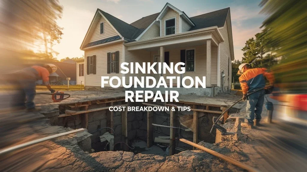 Sinking-Foundation-Repair