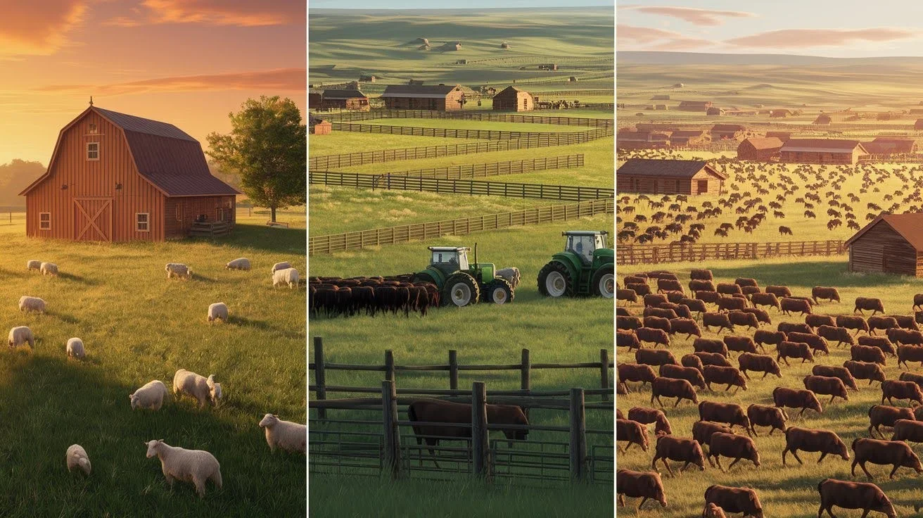 Small vs. Large Ranches