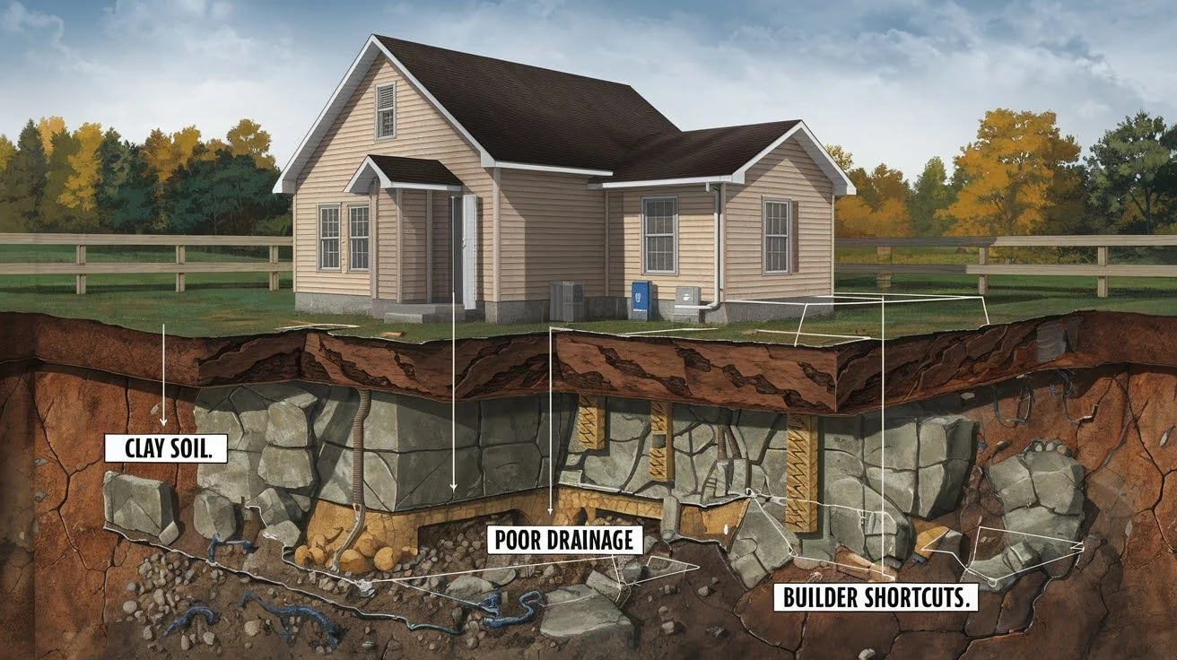 What Makes a Foundation Sink