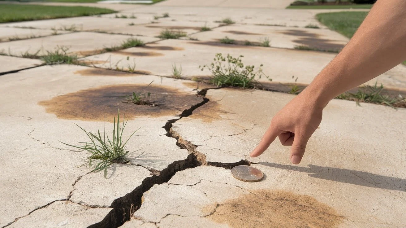 When Your Driveway is Crying for Help