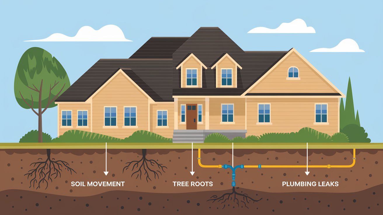 What Causes Foundation Problems