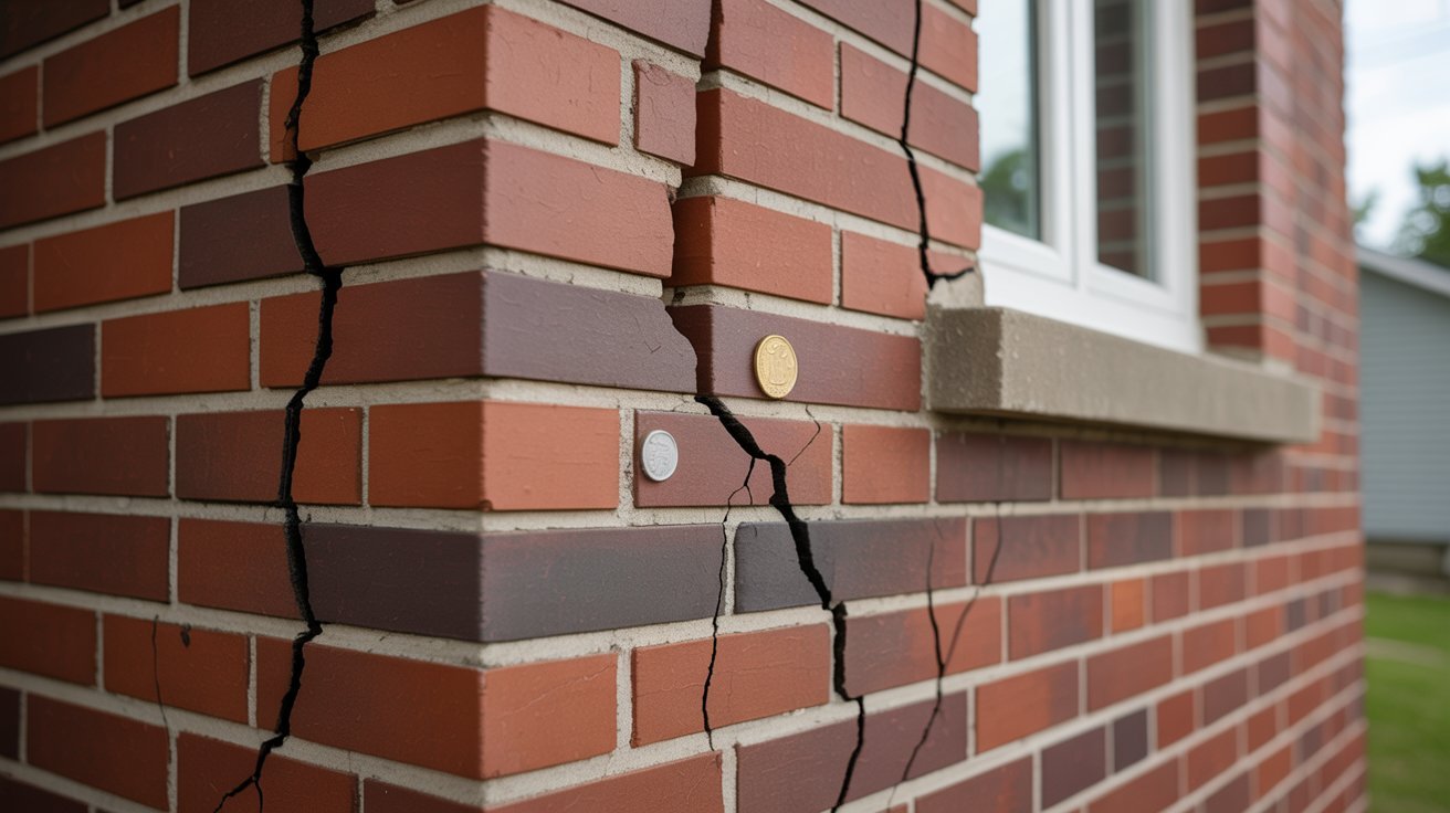 Cracks in Exterior Brick or Masonry