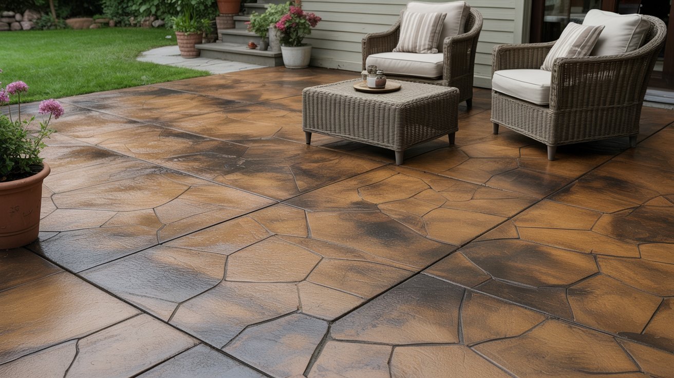 Combine Stamping with Color for Texture and Depth