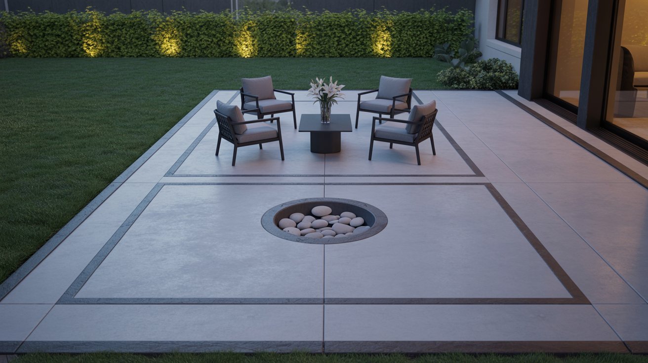 Use Stained Borders for Stylish Contrast