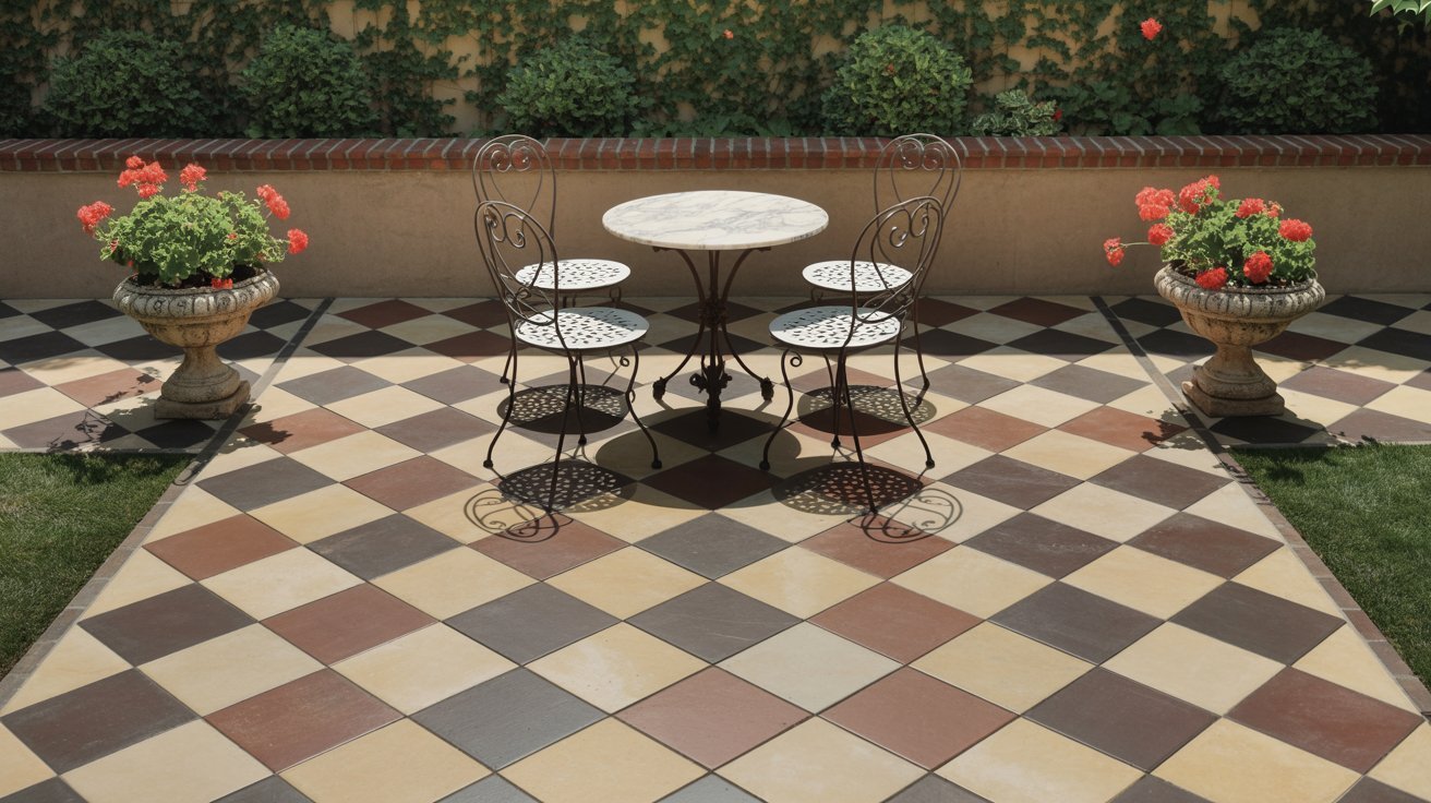 Try Faux Tile Patterns for a Refined Look