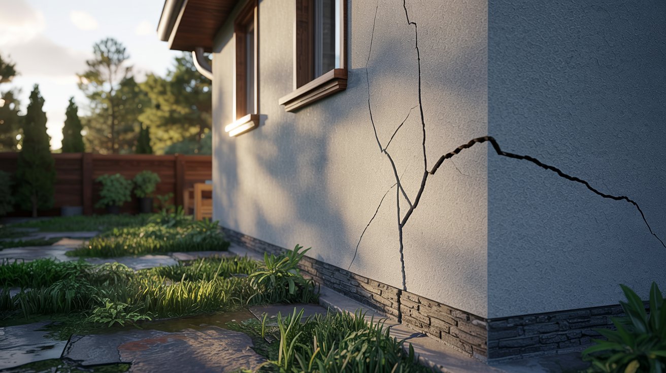 How to Fix Stair Step Cracks in Brick Walls