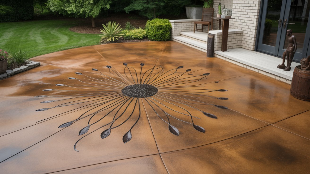 Add Artistic Flair with Custom Concrete Art