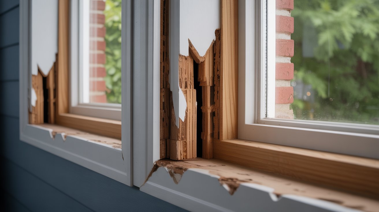 Separation Around Doors, Windows, and Trim