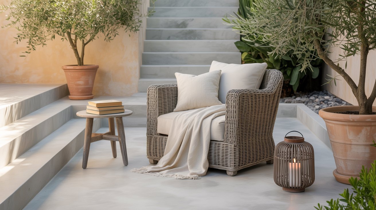 Go Natural with Soft Gray and Sand Tones