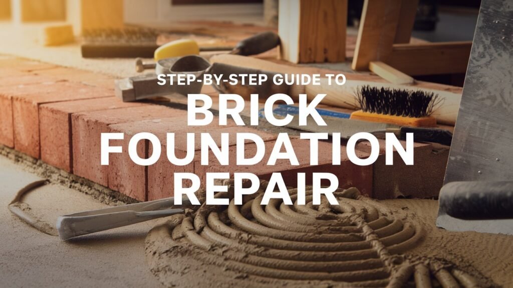 Step-by-Step Guide to Brick Foundation Repair Step-by-Step Guide