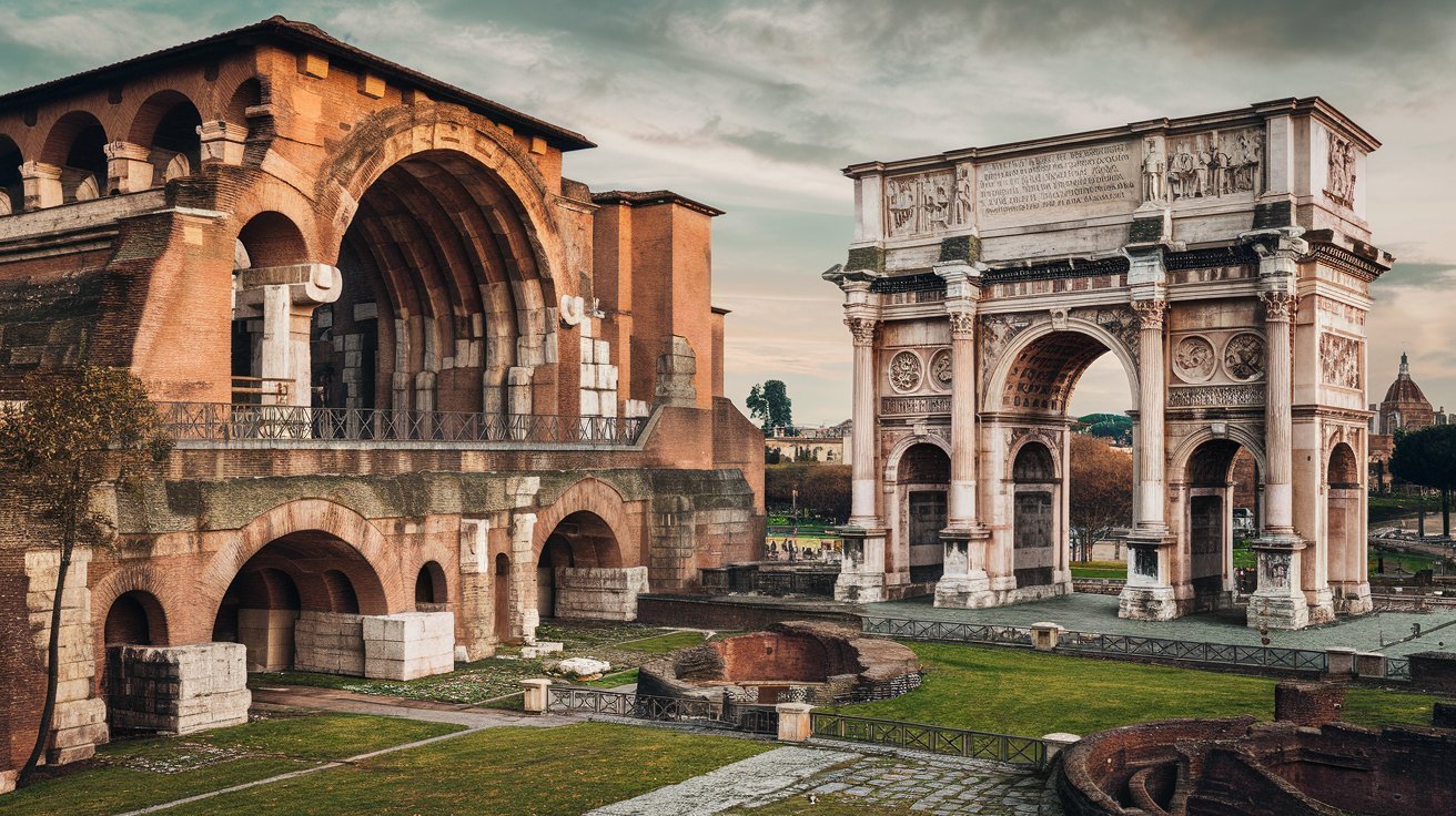 Architectural Evolution from Arches