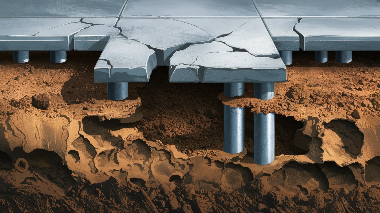 Settlement and Uneven Support