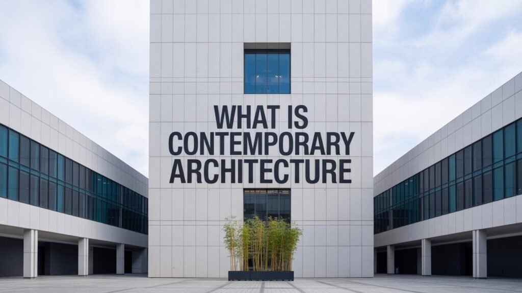 What is Contemporary Architecture
