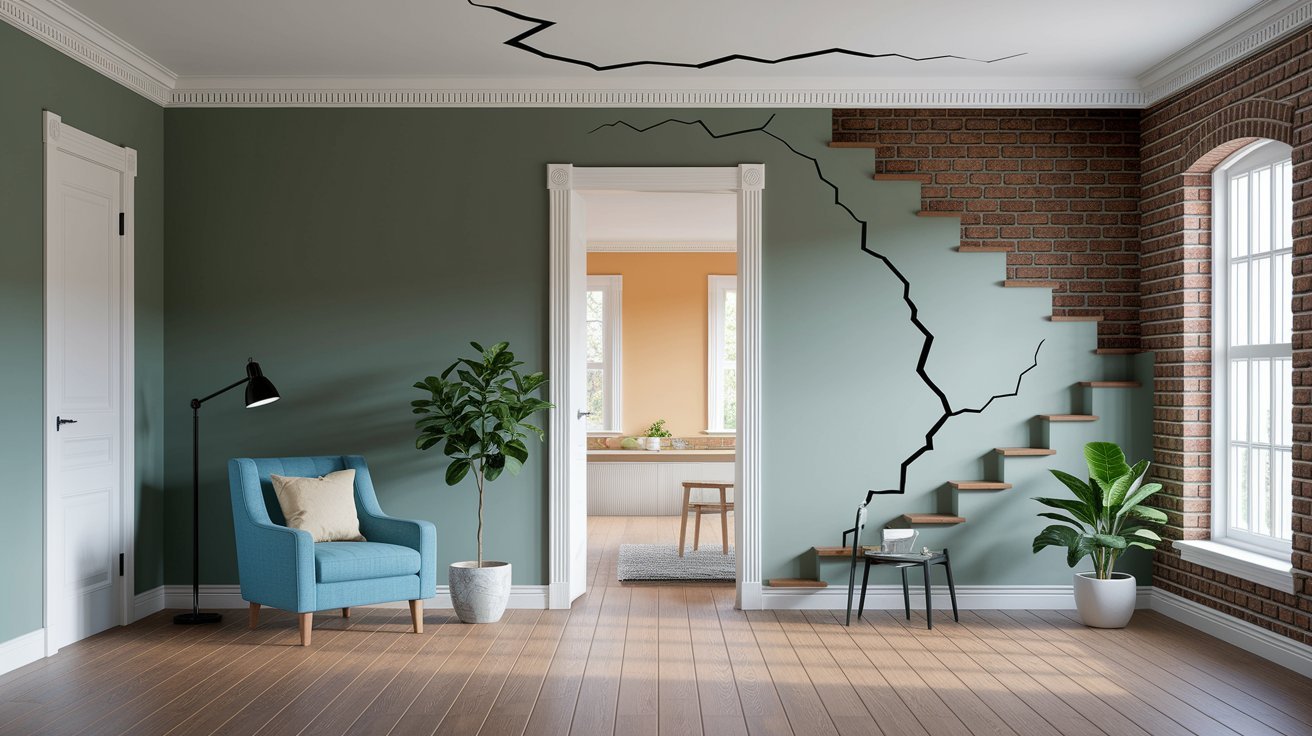 Warning Signs That Accompany Serious Ceiling Cracks