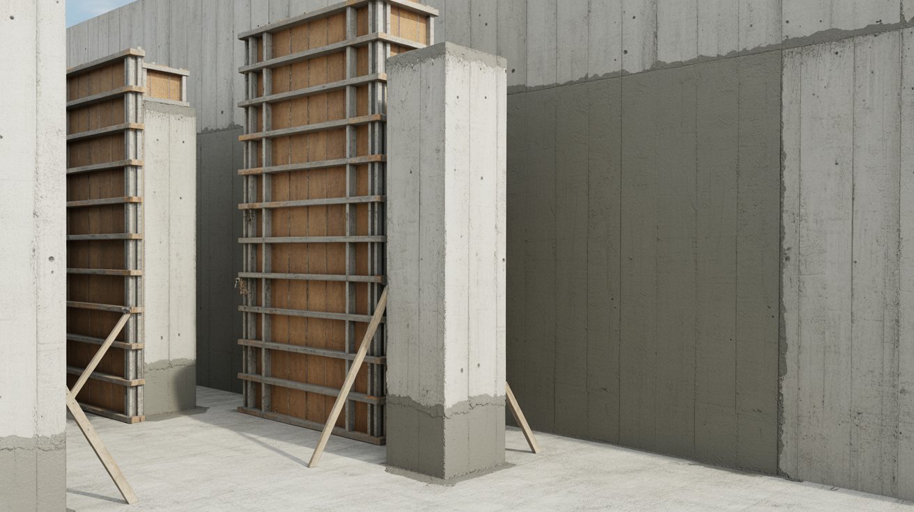 When To Remove Concrete Forms For Walls And Columns